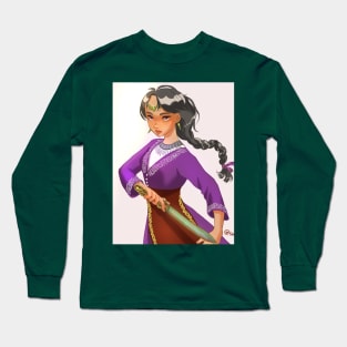 Warrior Girl Long Sleeve T-Shirt